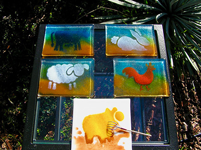 Barnyard Animal Coaster/Plates
