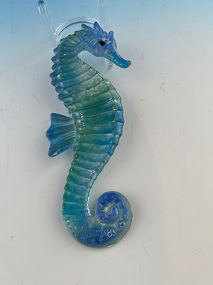Blue Seahorse
