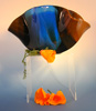Blue and Brown Vase