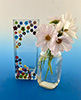 Mosaic Flowers Vase