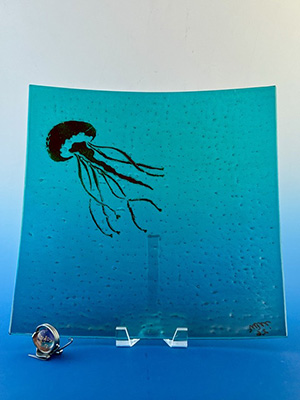 Solo Blue Platter